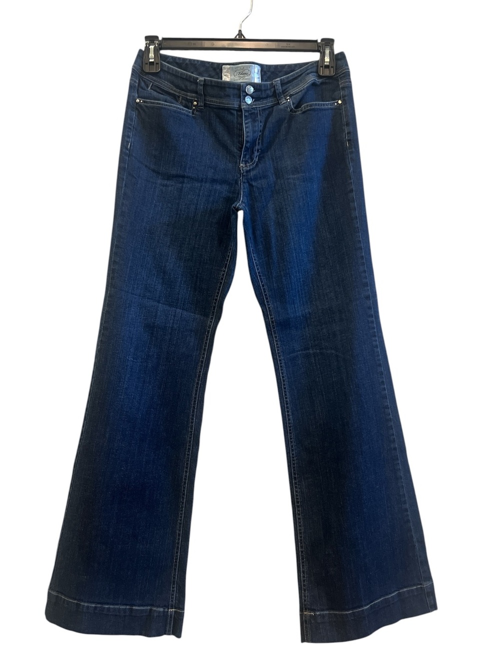 White House Black Market Blue Flare Jeans
